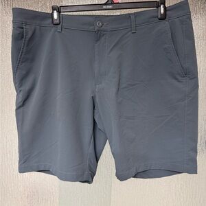 Under Armour Men's Slate Blue Performance Flat-Front Shorts